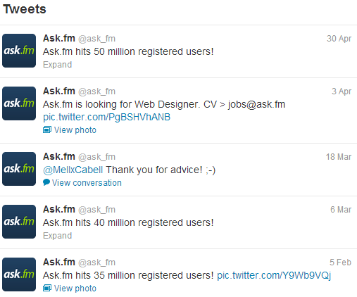 Ask.fm Twitter
